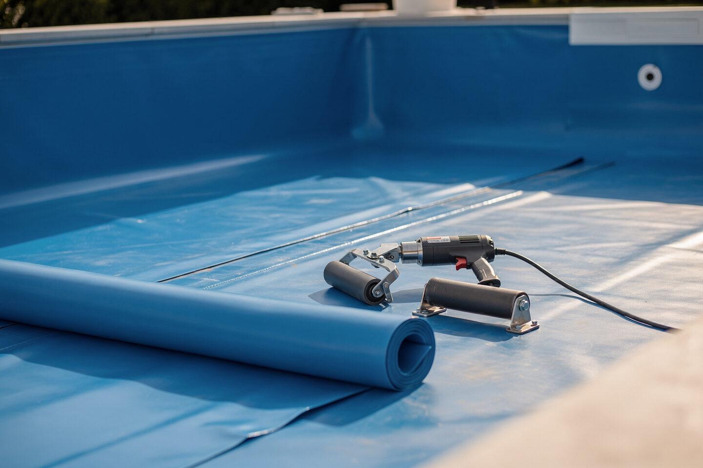 Leistungen – Poolfolien Verlegen, Schwimmbadfolien Verschweißen, Poolsanierung mit Folie – Folienbau24
