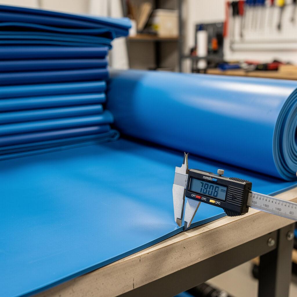 Materialkunde Poolfolie Schwimmbadfolie – PVC-Gewebe Folienstärken Überblick – Folienbau24