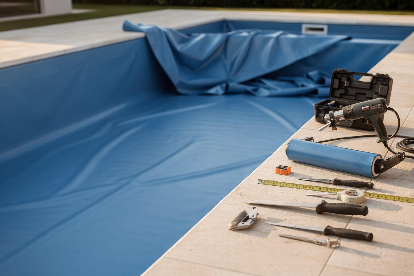 Sanierung von Pools mit Folie – Folienbau24