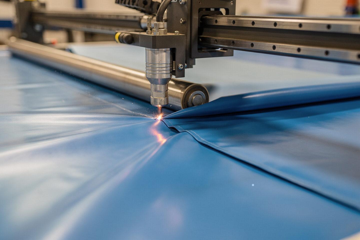 Poolfolien-Stumpfschweißtechnik bei Folienbau24