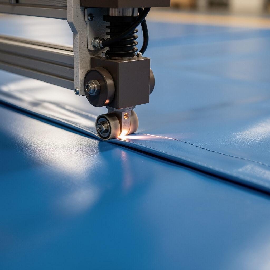 Stumpfschweißtechnik, Folienbau24, Poolfolie